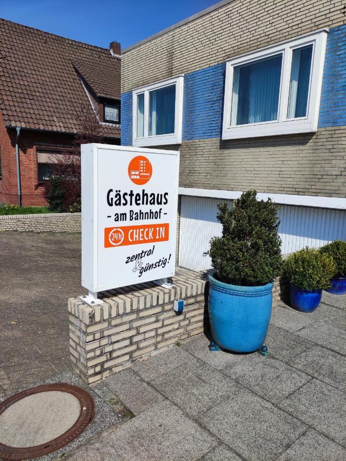 Gaestehaus Am Bahnhof, Self-Check-In 베크타 외부 사진